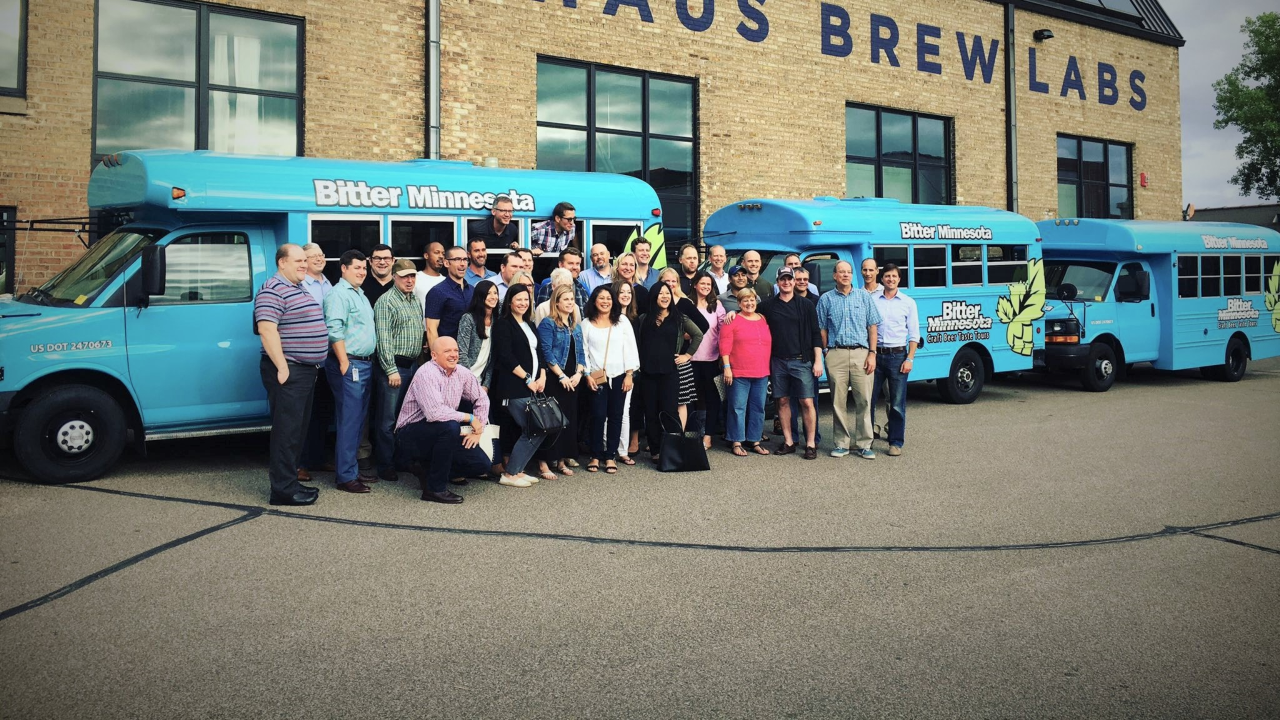 <h1 class="font-family-nickainley has-normal-case"><span class="hero_img_title">Experience</span><br><span class="subtitle_hero_img">Bitter Minnesota Brewery Tours</span></h1>